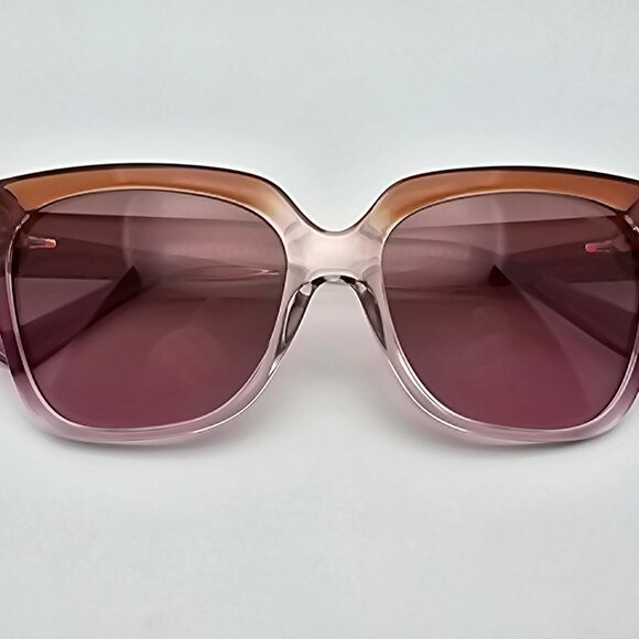 Michael Kors MK2054 Ena 328614 Brown Frame Brown Gradient Lens Sunglasses w Case - Picture 11 of 16